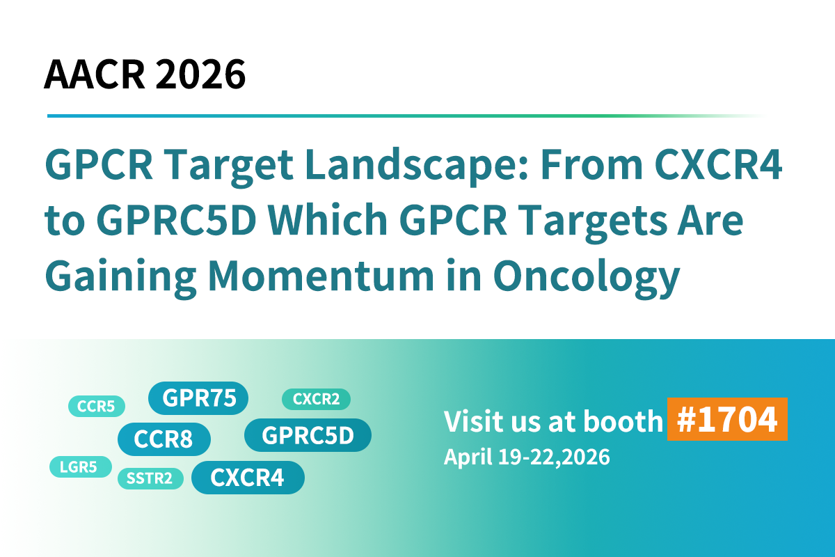 AACR 2026肿瘤GPCR靶点盘点：CXCR4、CCR8、GPRC5D等-缔码生物